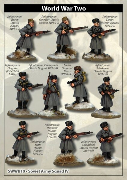 Soviet Red Army Squad IV