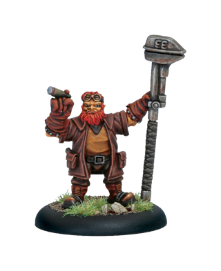 Iron Kingdoms Gamack Redhammer Dwarven Mechanik