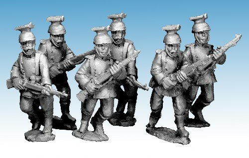 German Dismounted Uhlans