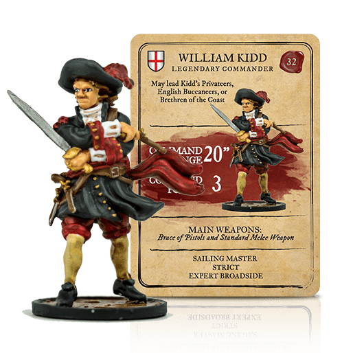 Blood & Plunder: Legendary Commander William Kidd