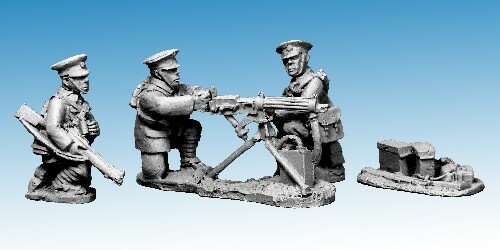 British Cavalry Vickers Team