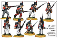 Early Line Infantry Center Company Assorted