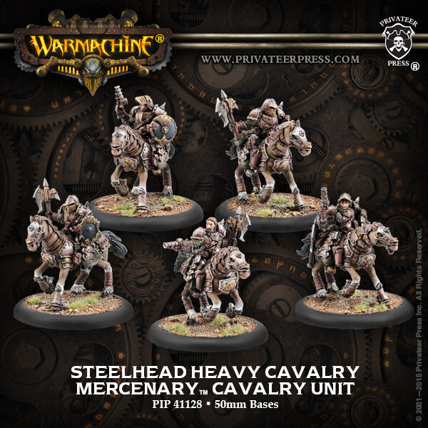 Mercenary Steelhead Heavy Cavalry Unit