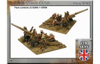 8th Army British 5.5" Guns & Crew (x2)