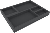 35mm Full-Size Foam Tray with 5 Compartments