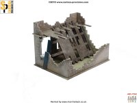 28mm North Africa/Colonial Small House - Destroyed