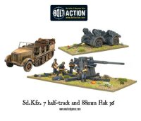 SdKfz 7 and 88mm FlaK 36 Gun