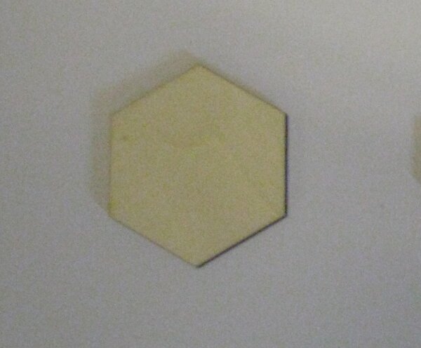 60mm x 69cmm Hexagonal Base