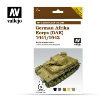 Vallejo Model Air: German Afrika Korps (DAK) 1941/1942 Set